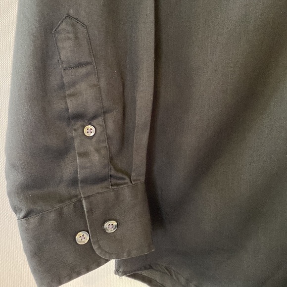 Profilo Studio Black Long Sleeve Dress Shirt - Picture 5 of 8